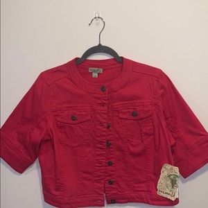 Short-sleeve Jean jacket